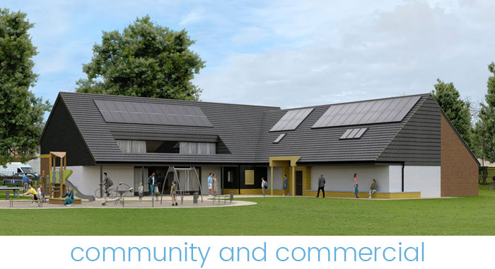 community and commercial developments